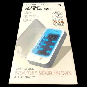 New Sharper Image UV Phone Sanitizer